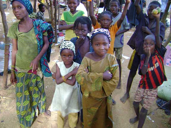 open market near Dosso, Niger, Africa